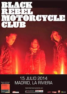 Black Rebel Motorcycle Club el 15 de julio en Madrid