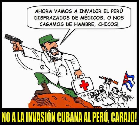 Ahora Vamos a Invadir el Peru Disfrazados de Medicos o nos Cagamos de Hambre