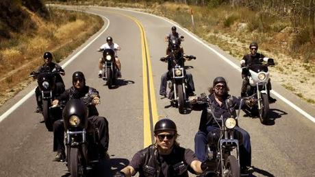 Escena de la Temporada 5 de la serie Hijos de la Anarquía.