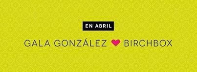 Birchbox Abril 2014-Gala González