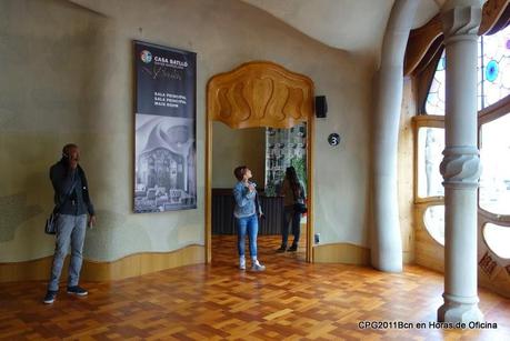 DE VISITA A CASA DE LA FAMILIA BATLLÓ, BARCELONA 1904