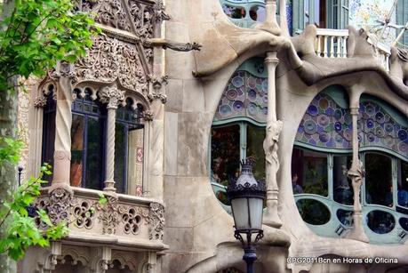 DE VISITA A CASA DE LA FAMILIA BATLLÓ, BARCELONA 1904