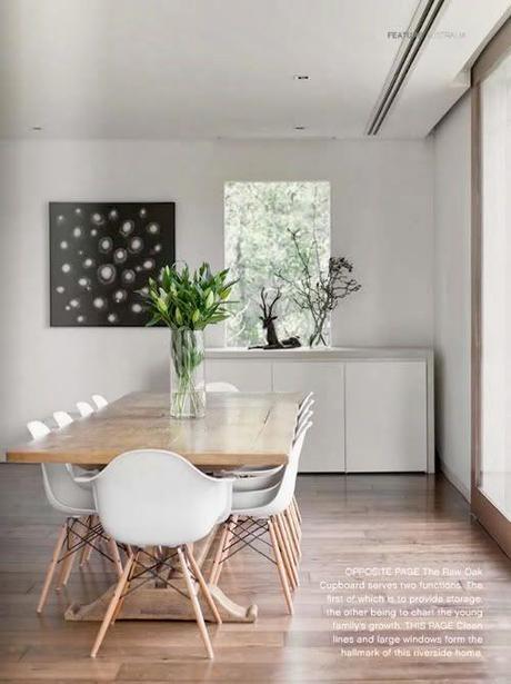 Comedores con Eames / Dining with Eames