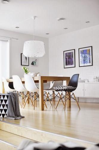 Comedores con Eames / Dining with Eames