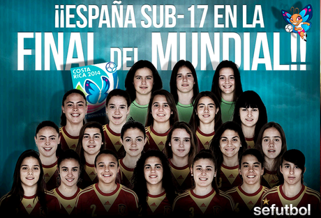 España Sub-17 Femenino finalista del Mundial
