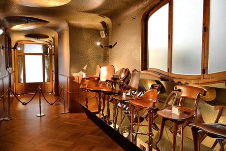 Casa Batlló Gaudí - Sillas