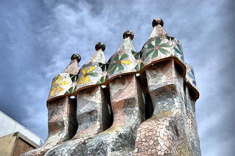 Casa Batlló Gaudí - Chimeneas