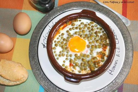 Huevos al plato o a la cazuela