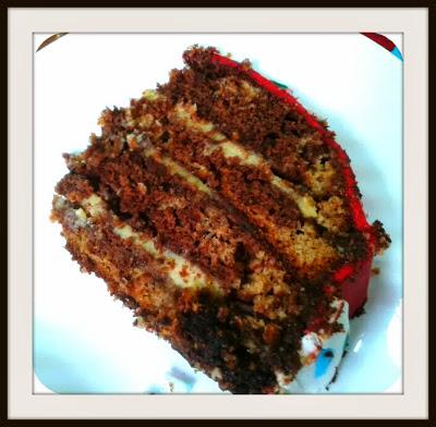 Tarta Corazón Chocolateado