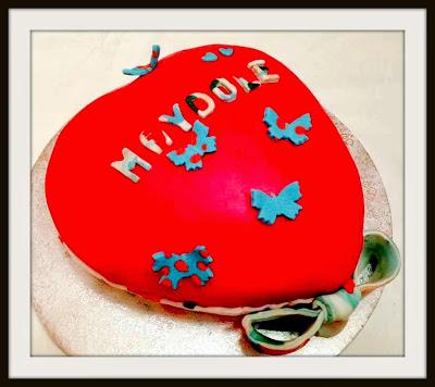 Tarta Corazón Chocolateado