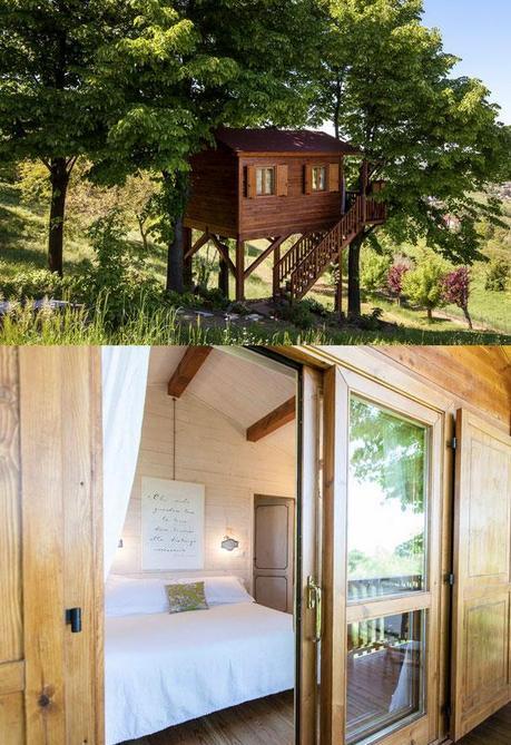 Casa en los árboles Alojarse en Italia