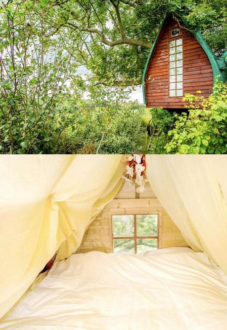 Casa en Cornwall, Reino Unido Casas en los árboles