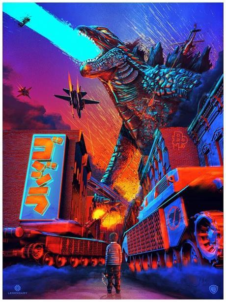 FANTASTICA COLECCION DE POSTERS FAN-ART DE GODZILLA