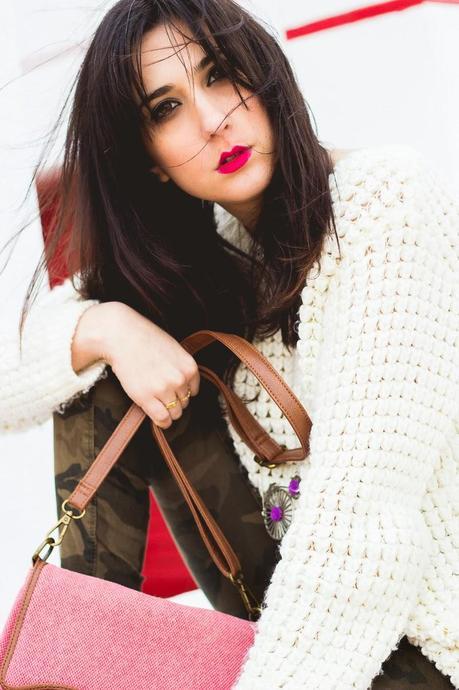 Mixed Prints For A Sporty Chic Look