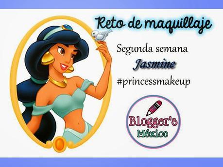 Reto #princessmakeup/ Jasmine