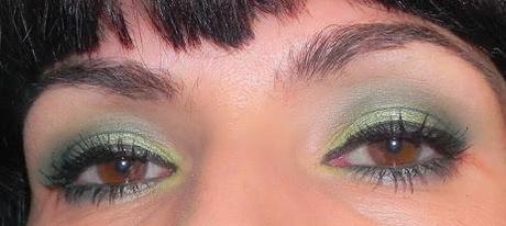 Look con la garden of eden: los verdes