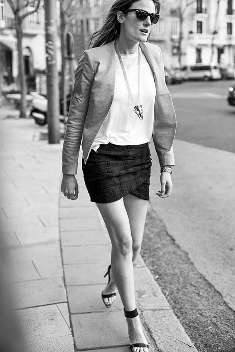 OUTFITS, girissima, hoss intropia, bash, Michael Kors reloj, 4 contra 1 eyewear, elena estaun, lace, cristina blanco, guiadeesilo, guia de estilo blog, blogs de moda, fashion blogger, spanish fashion blogger 