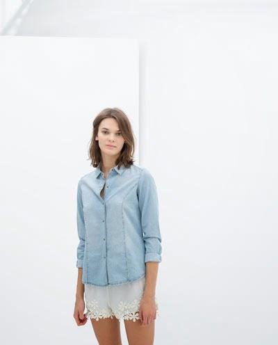Prenda de la temporada : la camisa vaquera.
