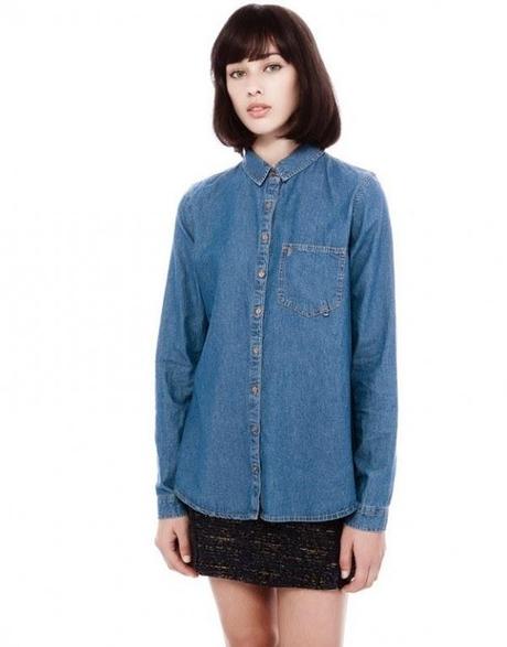 Prenda de la temporada : la camisa vaquera.