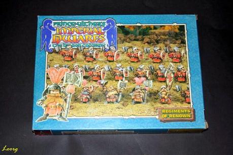 Portada de la caja RRD7 - Prince Ulther’s Imperial Dwarfs - The Dragon Company