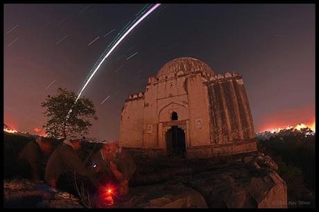 Los rastros de las estrellas sobre la India