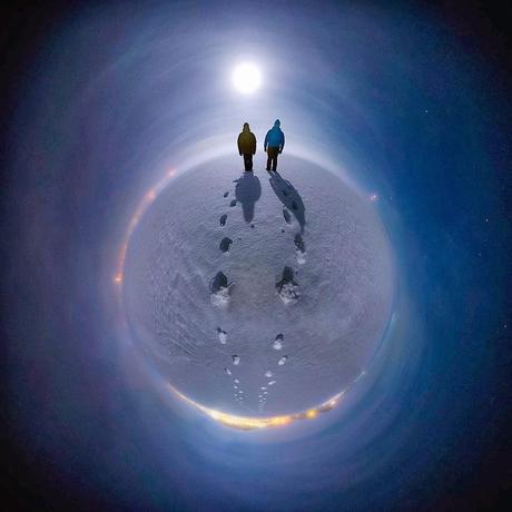 Luna de febrero, luna de nieve