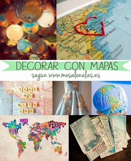 Decorar con mapas