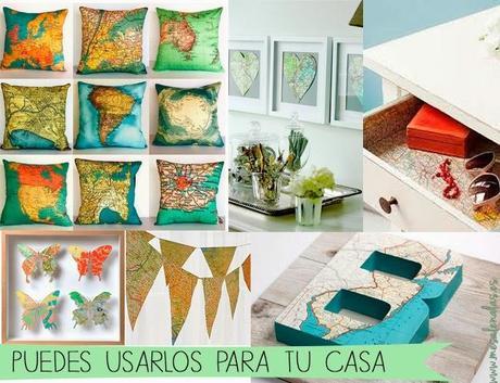 Decorar con mapas