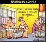 Humor: pizarras divertidas en las tiendas españolas Humor y pequeño comercio: Hábitos de compra online