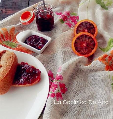 Mermelada de naranja sanguina
