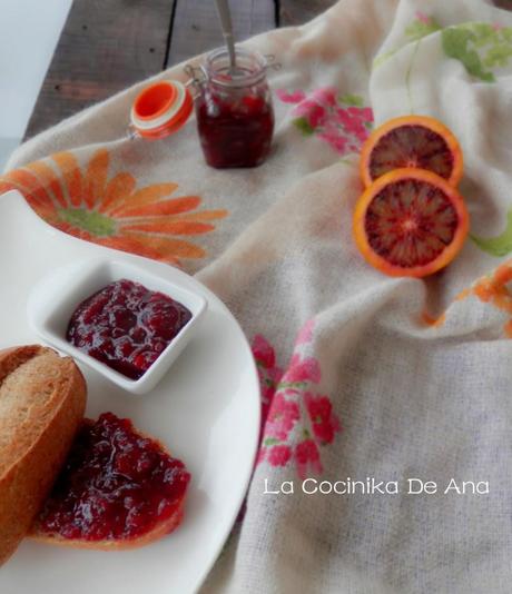 Mermelada de naranja sanguina