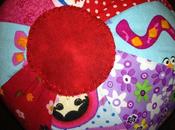 Moldes gratis pelota tela para bebé