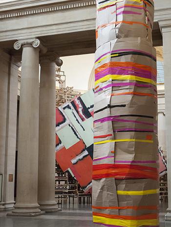 Phyllida Barlow. Dock 2014