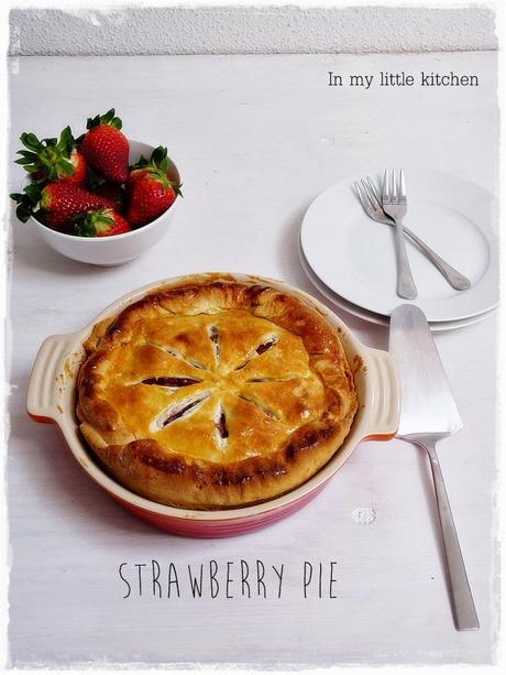 Strawberry Pie para FoodBloggersTtm