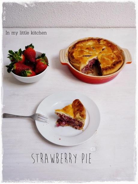 Strawberry Pie para FoodBloggersTtm