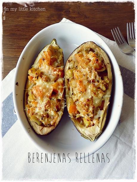 Berenjenas rellenas al horno