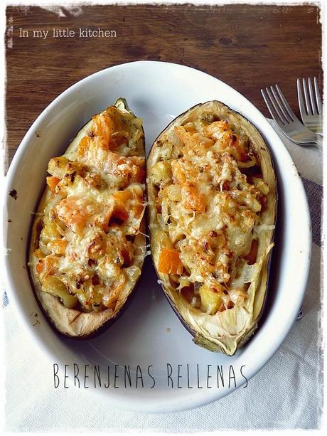 Berenjenas rellenas al horno