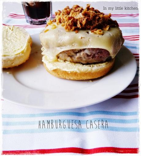Hamburguesa casera