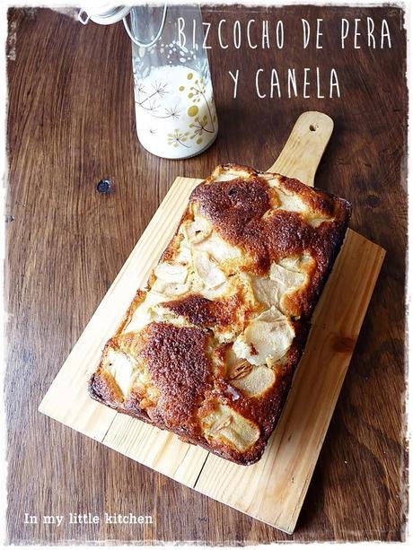 El asaltablogs: Bizcocho de peras y canela