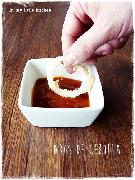 Aros de cebolla al horno