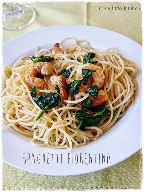 Spaghetti fiorentina