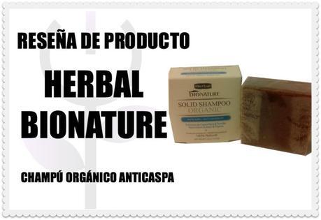 Reseña de champú orgánico anticaspa