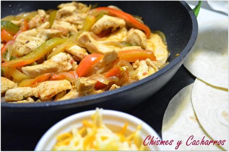 Fajitas de Pollo