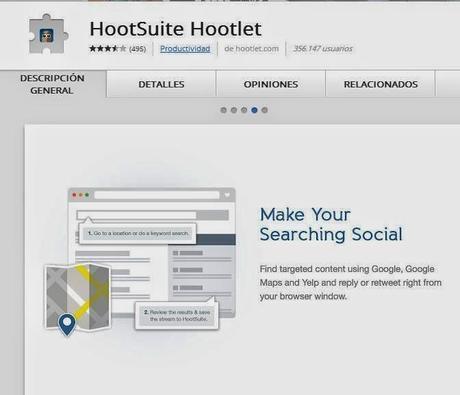 Hootsuite Hootlet  Extension Google Chrome