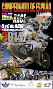 Cartel campeonato españa BMX canarias la laguna
