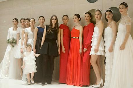 La joven diseñadora Cristina Tamborero presenta en Barcelona su exclusiva colección de boda y fiesta 2014
