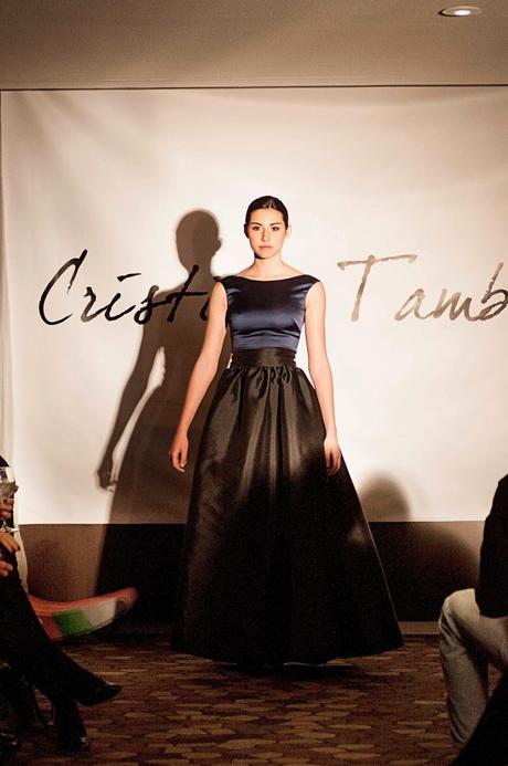 La joven diseñadora Cristina Tamborero presenta en Barcelona su exclusiva colección de boda y fiesta 2014