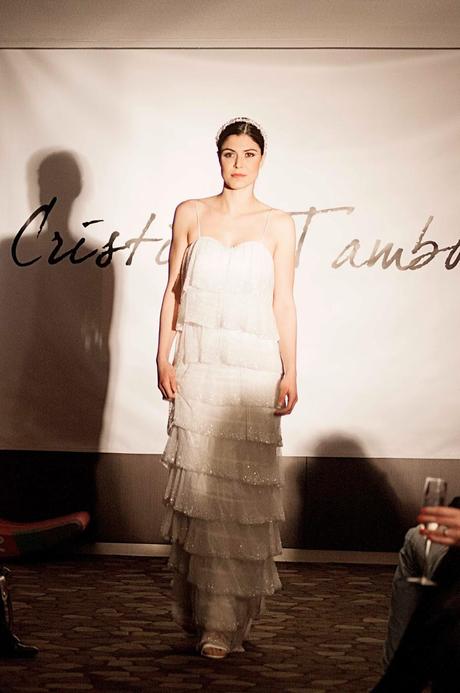 La joven diseñadora Cristina Tamborero presenta en Barcelona su exclusiva colección de boda y fiesta 2014