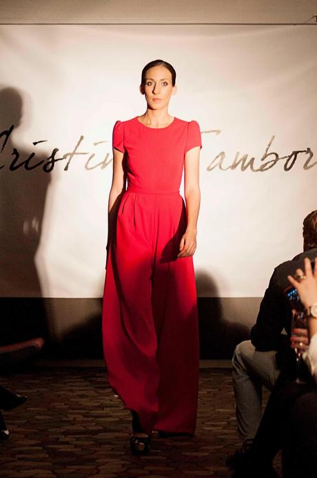 La joven diseñadora Cristina Tamborero presenta en Barcelona su exclusiva colección de boda y fiesta 2014