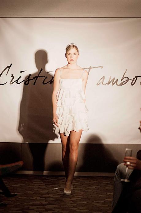 La joven diseñadora Cristina Tamborero presenta en Barcelona su exclusiva colección de boda y fiesta 2014